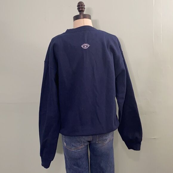 Stay At Home Posher Pull Over Sweatshirt - Picture 3 of 5